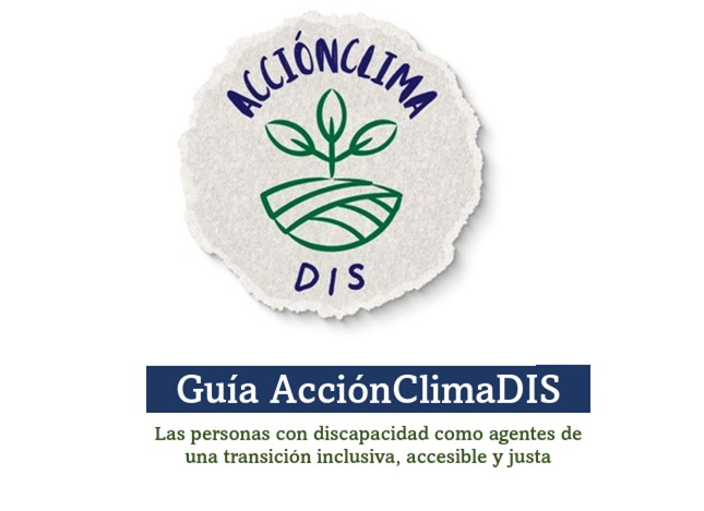 Portada de la Guía Acción ClimaDIS del CERMI