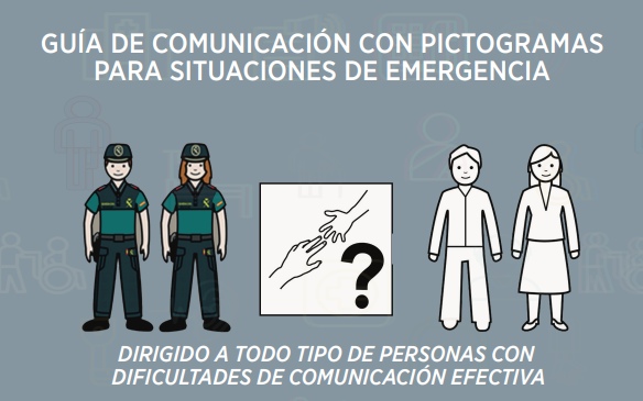 Portada de la guía de pictogramas