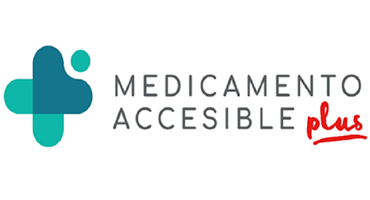 Logo de la app Medicamento Accesible Plus