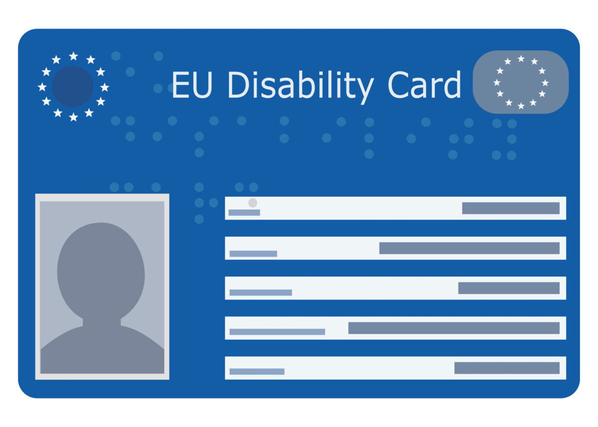 Tarjeta Europea de Discapacidad con código QR y sello electrónico