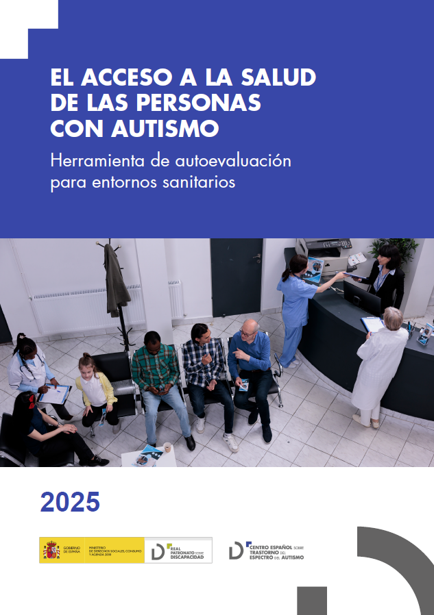 Portada de guía del acceso a la salud de las personas con autismo